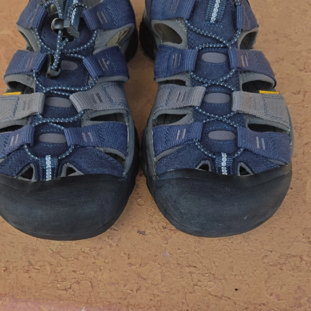 🌴 Keen Newport H2 Navy & Gray Water Hiking Outdoor Sport Sandals Size 10